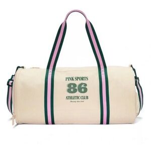 Victoria’s Secret PINK duffle bag. Pink sports athletic club